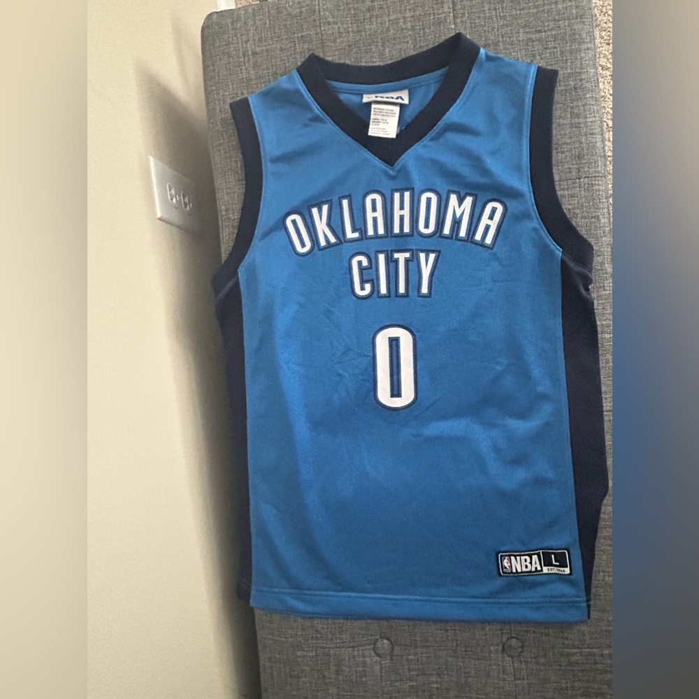 Boys Oklahoma City Thunder Russell Westbrook Jersey
